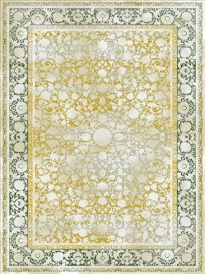 فرش 700 شانه وینتیج طلاکوب کد 5043 فردین